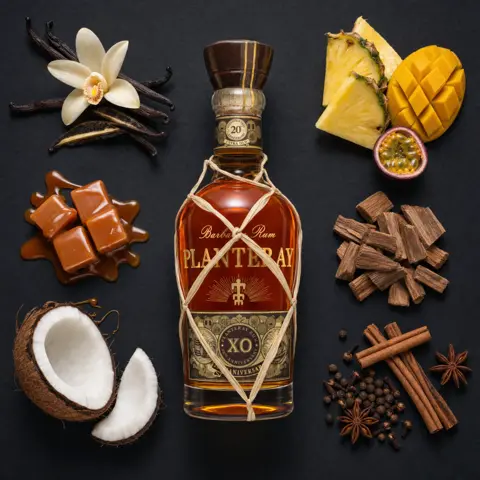 Planteray Extra Old XO 20th Anniversary — Aroma visualization from community tastings