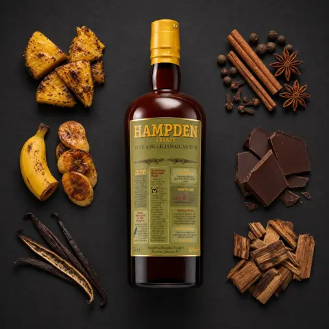Hampden Pure Single Jamaican Rum — Aroma visualization from community tastings
