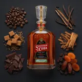 Santiago de Cuba Extra Añejo 25 Años 70cl bottle — Visualisation aromatique issue des dégustations de la communauté