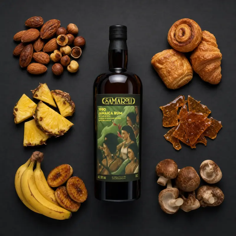 Aroma visualization from community tastings