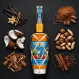 DDL Plantation One-Time Limited Edition 2007 70cl bottle — Aroma visualization from community tastings
