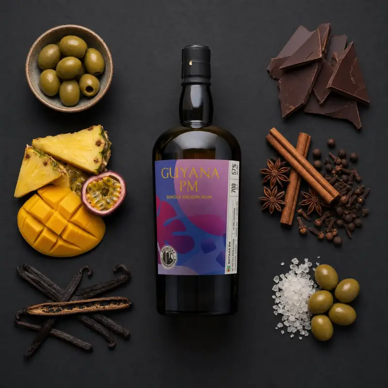 Aroma visualization from community tastings
