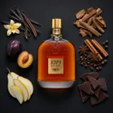 Mount Gay Old Cask Selection 1703 70cl bottle — Aroma visualization from community tastings