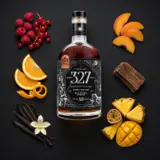 Darren 327 Fortis Double Aged Rum XO 70cl bottle — Aroma visualization from community tastings