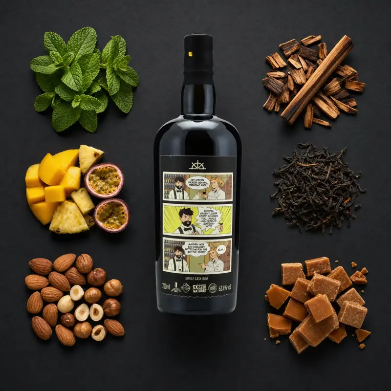 Aroma visualization from community tastings