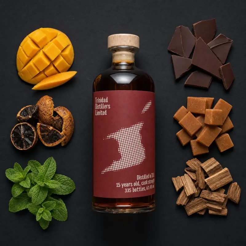 Aroma visualization from community tastings