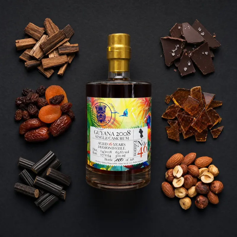Aroma visualization from community tastings