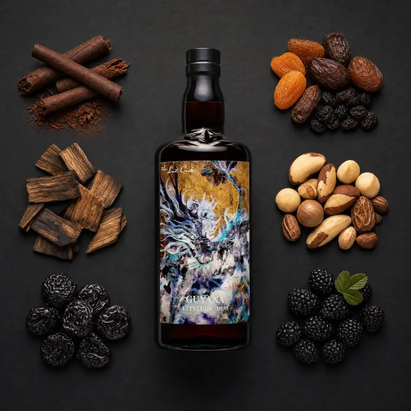 Aroma visualization from community tastings