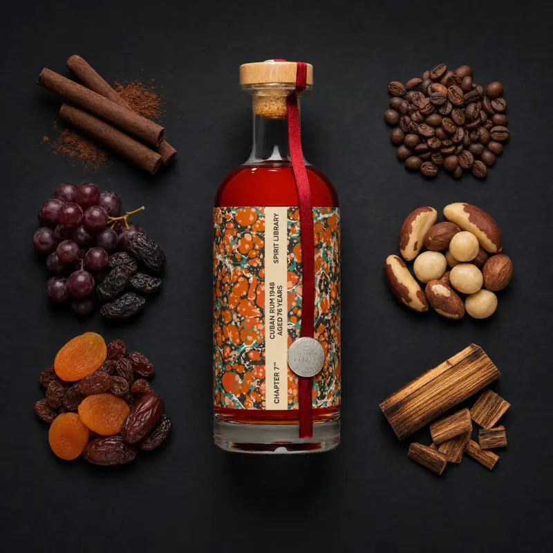 Aroma visualization from community tastings