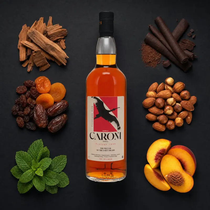Aroma visualization from community tastings