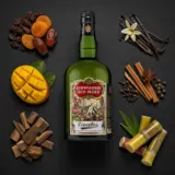 CDI Caraibes 70cl bottle — Aroma-Visualisierung aus Community-Verkostungen