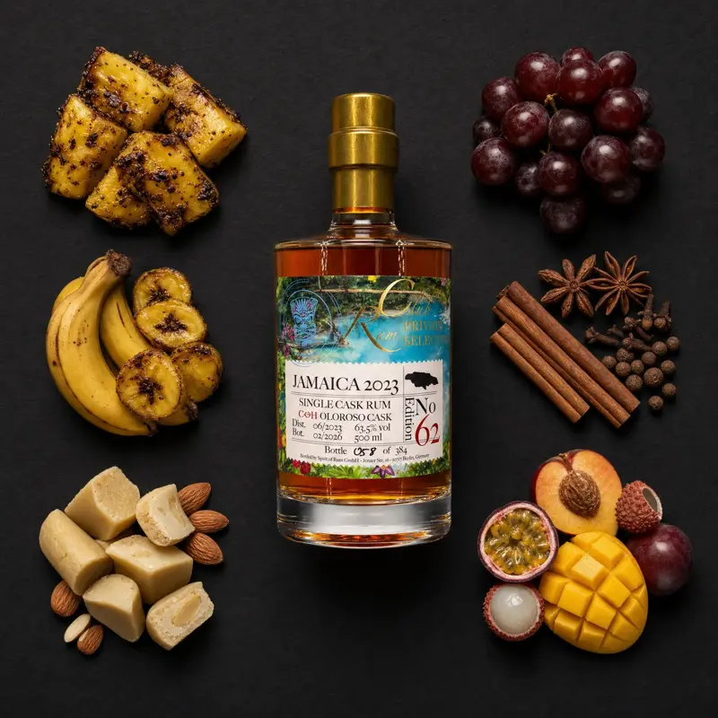 Aroma visualization from community tastings