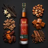 A.H. Riise XO Reserve Rum Port Cask bottle — Aroma visualization from community tastings