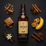 Abuelo 7 Años 70cl bottle — Aroma visualization from community tastings