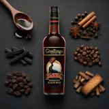 Goslings Black Seal Rum 70cl bottle — Aroma visualization from community tastings
