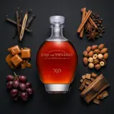 3 badge mixology Kirk and Sweeney XO 70cl bottle — Aroma visualization from community tastings