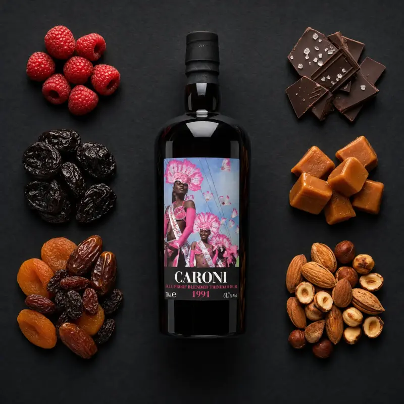 Aroma visualization from community tastings