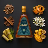 Saint James J. Bally Art Déco 70cl bottle — Aroma visualization from community tastings