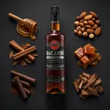 Bacardi Carta Negra 70cl bottle — Aroma visualization from community tastings