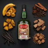 CDI Jamaica Navy Strength 70cl bottle — Aroma visualization from community tastings