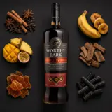 Worthy Park 109 Jamaica Rum 100cl bottle — Aroma visualization from community tastings