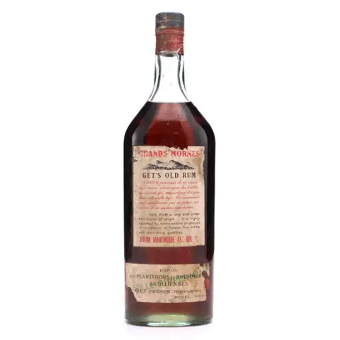 Get's Rum Grands Mornes circa 1930s