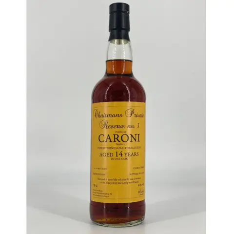 Svensk Whiskyförmedling Caroni Chairmans Private Reserve No. 3 1999