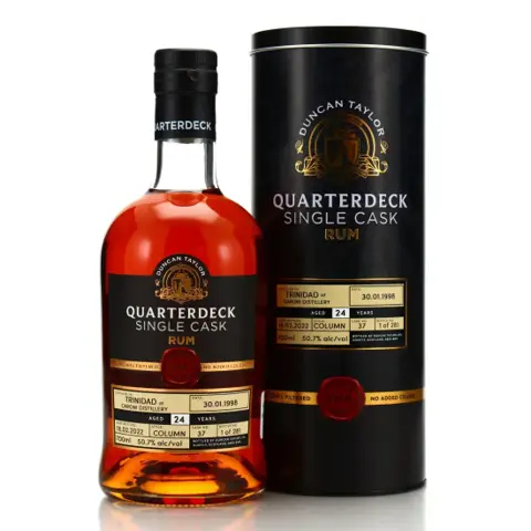 Duncan Taylor Caroni Quarterdeck Single Cask Trinidad 1998