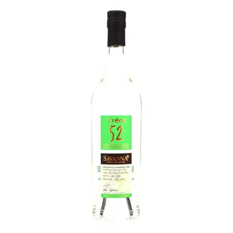 Savanna Rhum Agricole Créol 52 2019