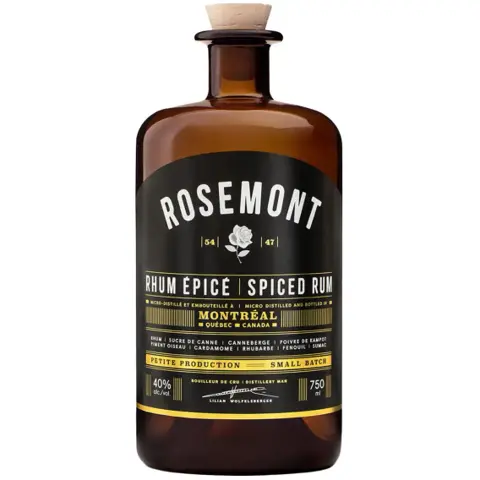Distillerie de Montréal  Rosemont Rhum Épice Spiced Rum)