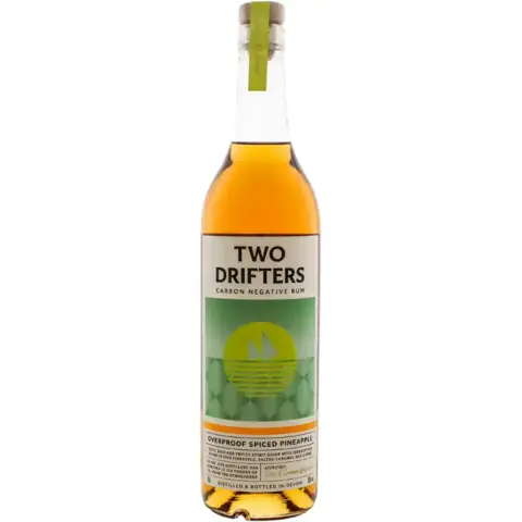 Two Drifters Distillery Overproof Spiced Pineapple Rum