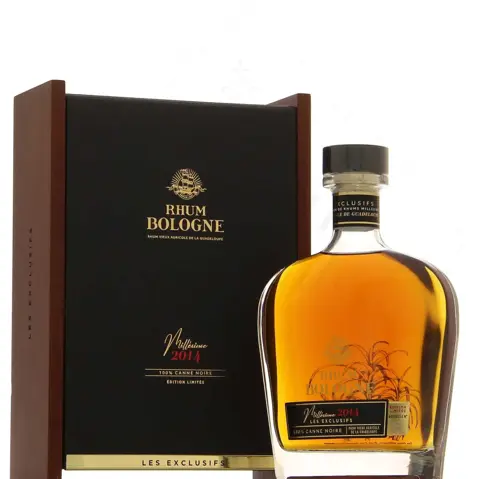 Bologne Les Exclusifs - Rhum vieux de Guadeloupe  (100% Canne Noire) 2014