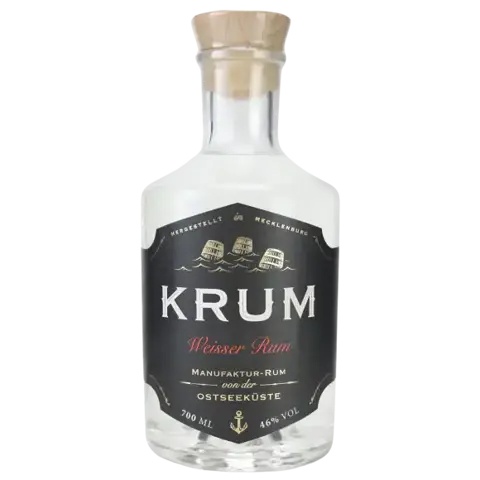 Maennerhobby Krum Weisser Rum