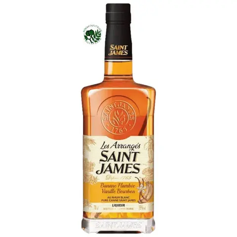 Saint James Les Arrangés Banane Flambée Vanille Bourbon