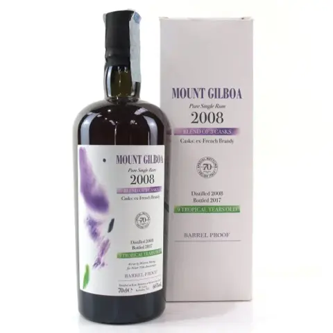 Velier Mount Gay Warren Khong Mount Gilboa 2008