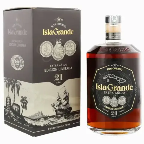 Cuba Ron S.A. Isla Grande Extra Añejo