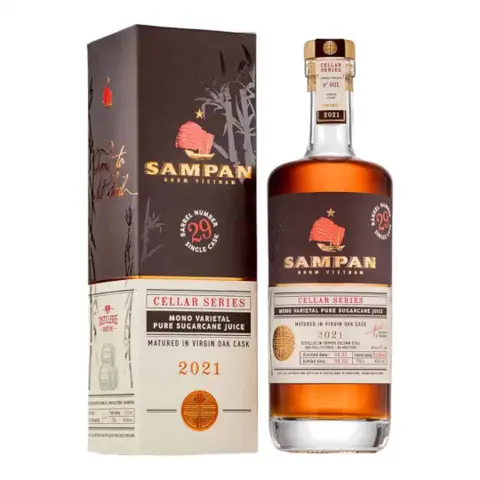 Distillerie d’Indochine Sampan Cellar Series (Virgin Oak) 2021