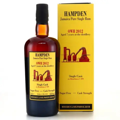 Habitation Velier Hampden Single Cask Whisky Live 2019 OWH 2012