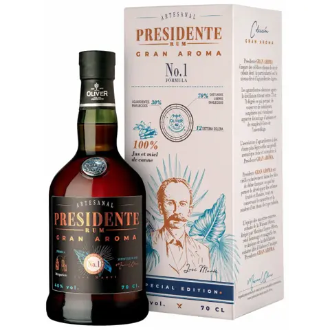 Oliver & Oliver Presidente Rum Grand Aroma