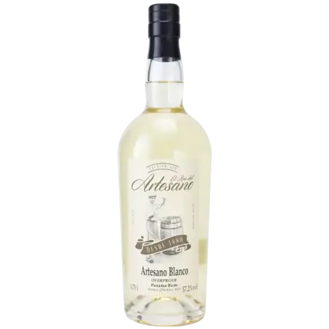 El Ron del Artesano Blanco Overproof