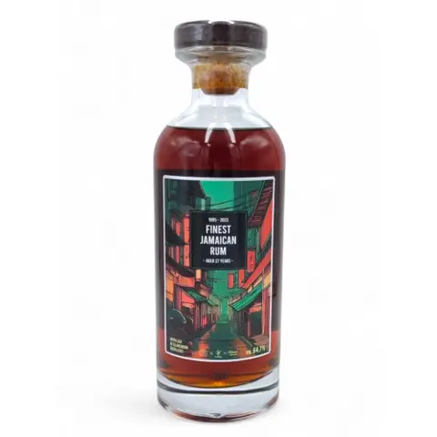 Distilia Clarendon Finest Jamaican Rum (Rhum Attitude & Bar Lamp) 1995
