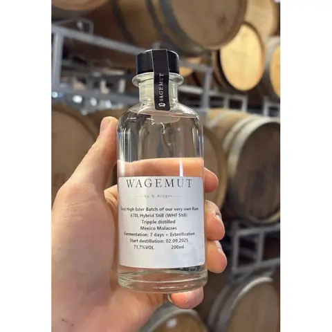 Wagemut First High Ester Batch of our very own Rum 2025