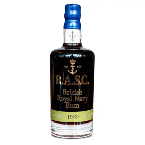 CoR R.A.S.C British Royal Navy Rum Berlin 1969
