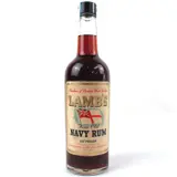 Alfred Lamb's Navy Rum 1970s 76cl bottle — view 1