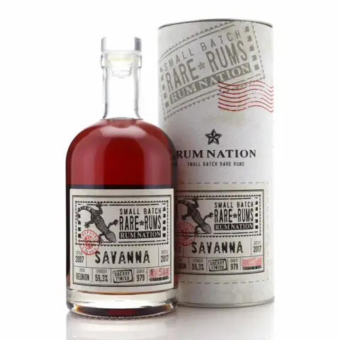 Rum Nation Savanna Small Batch Rare Rums 2007