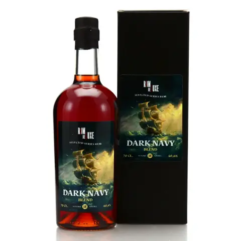 Romdeluxe Dark Navy Blend Selected Series Rum No.3