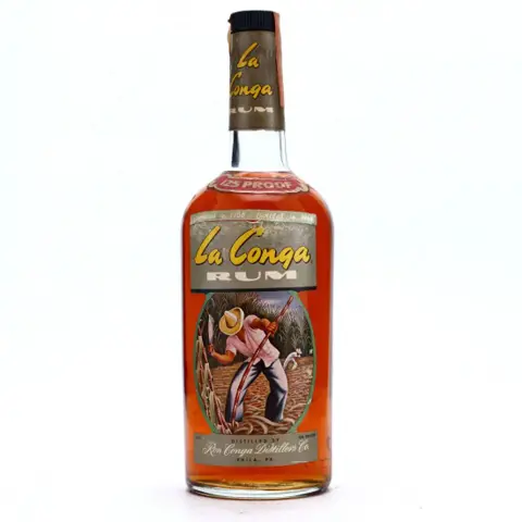 Ron La Conga Distillers La Conga 125 proof 1956