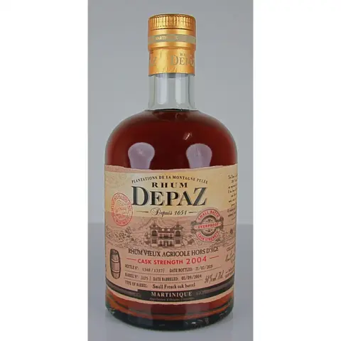 Depaz Cask Strength 2004