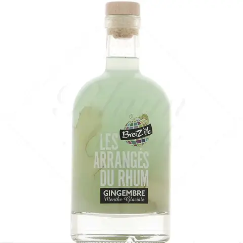Breiz’île Les Arrangés Du Rhum Gingembre Menthe Glaciale