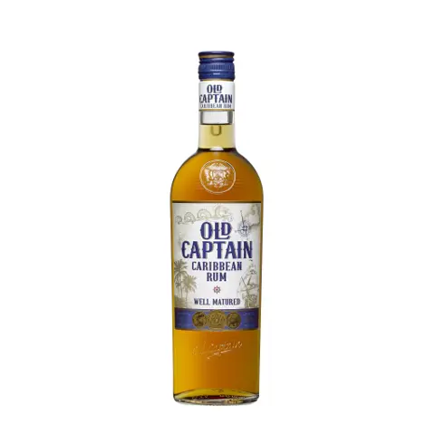 Old Captain Caribbean Rum Well Matured
